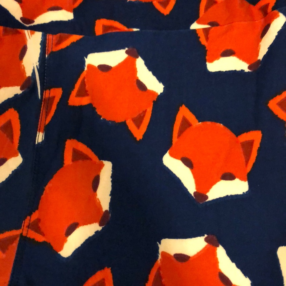 Lularoe OS fox leggings